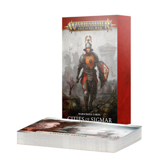 Games Workshop Warscroll Cards: Cities Of Sigmar