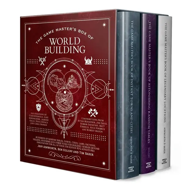 Game Master's Box of World Building For 5th Edition