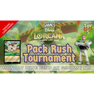 6/22 NOW LIVE! Lorcana Pack Rush Tournament