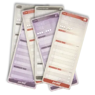 City of Mist: Character & Theme Cards