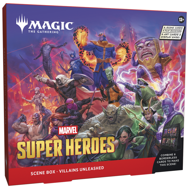 MTG Marvel Super Heroes Scene Box - Villains Unleashed