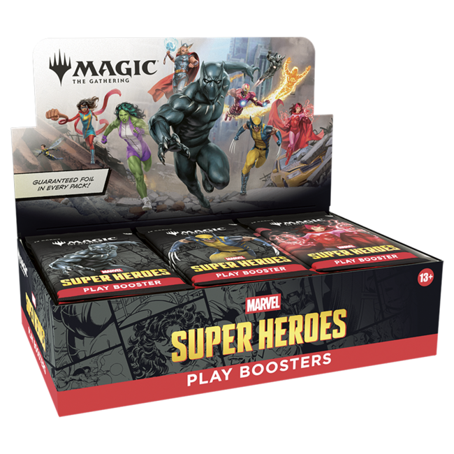 MTG Marvel Super Heroes Play Booster Display (30) -RELEASES 6/19-