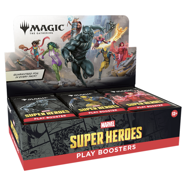 MTG Marvel Super Heroes Play Booster Display (30)