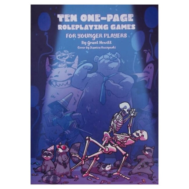 One Page Games for Younger Players