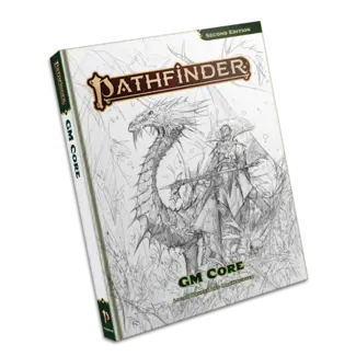 Paizo Publishing Pathfinder 2nd Edition - Game Master Core Book Sketch Cover
