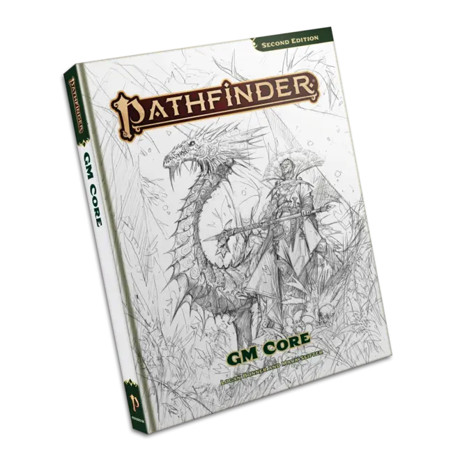 Pathfinder 2nd Edition - Game Master Core Book Sketch Cover