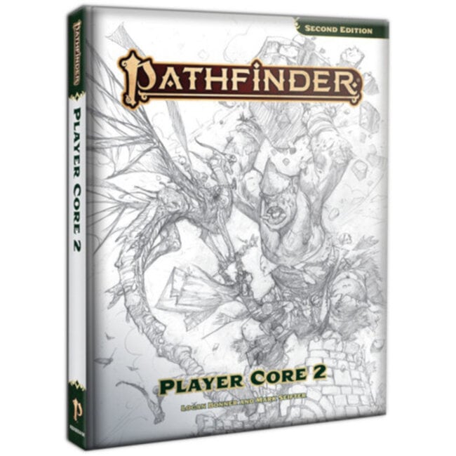 Pathfinder RPG: Player Core 2 Sketch Cover Hardcover Edition