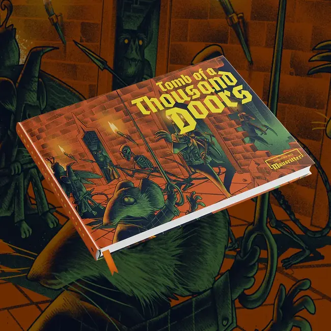 Tomb of a Thousand Doors: A Mausritter Megadungeon Book + GM Screen