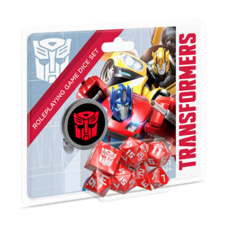 Renegade Game Studios Transformers RPG: Dice Set