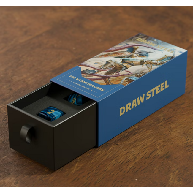 Draw Steel Censor Dice Box (2d10 + 1d3)
