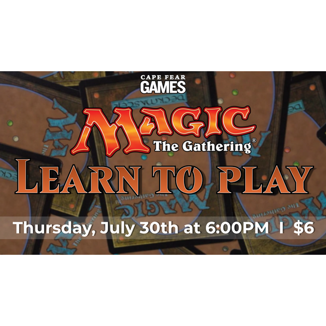 7/30 NOW LIVE! - Magic: The Gathering Learn to Play