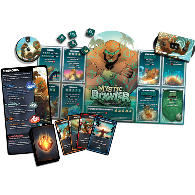 Dice Throne Hero Pack - Mystic Brawler