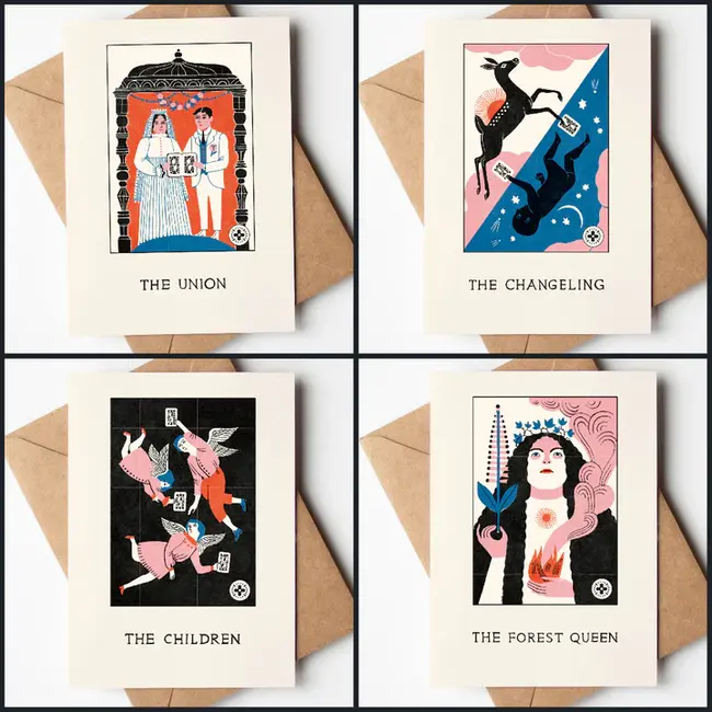 Illimat Frameable Boxed Art Cart Set