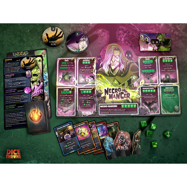 Dice Throne Hero Pack - Necromancer