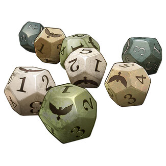 Legend in the Mist: River Pebble Dice (8)