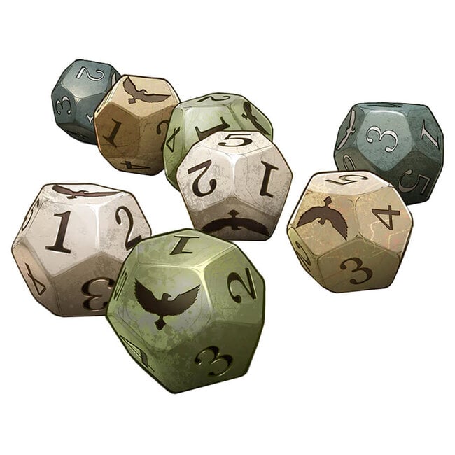 Legend in the Mist: River Pebble Dice (8)