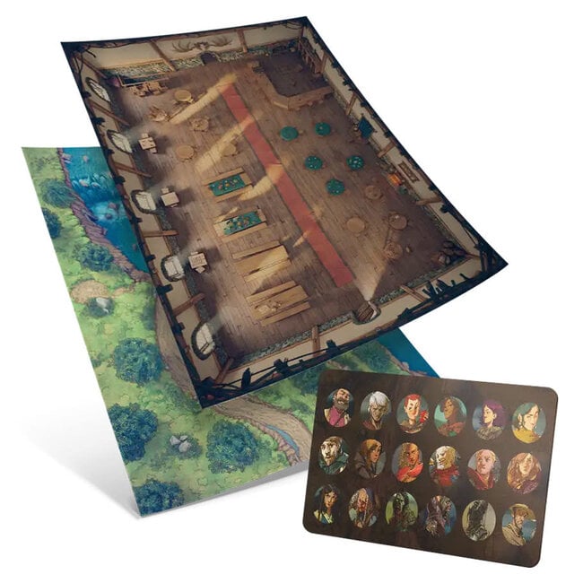 Legend in the Mist: Scene Maps & Tokens
