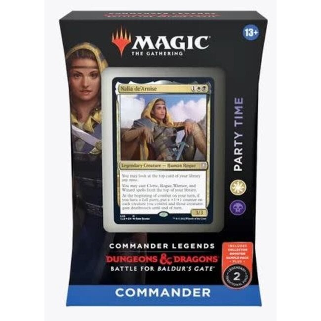 MTG Commander Legends Baldurs Gate Party Time Commander Deck