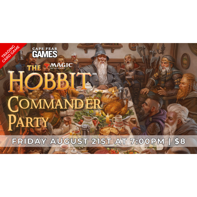 8/21 - NOW LIVE! MTG The Hobbit Commander Party
