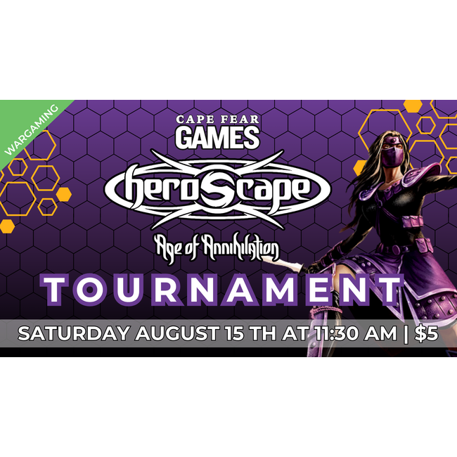 8/15 NOW LIVE! -  Heroscape Tournament