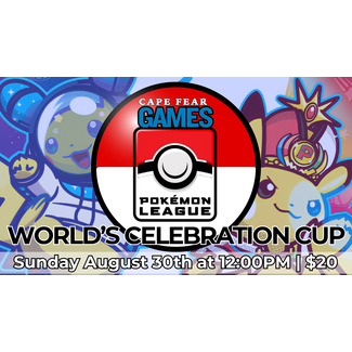 8/30 - COMING SOON! Pokemon World's Celebration Cup