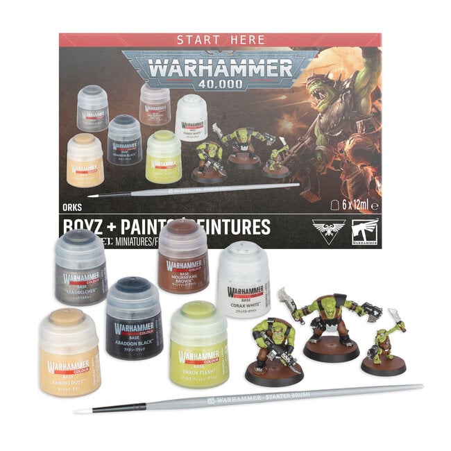 Orks + Paints