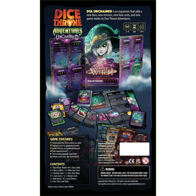 Dice Throne Adventures - Unchained Expansion
