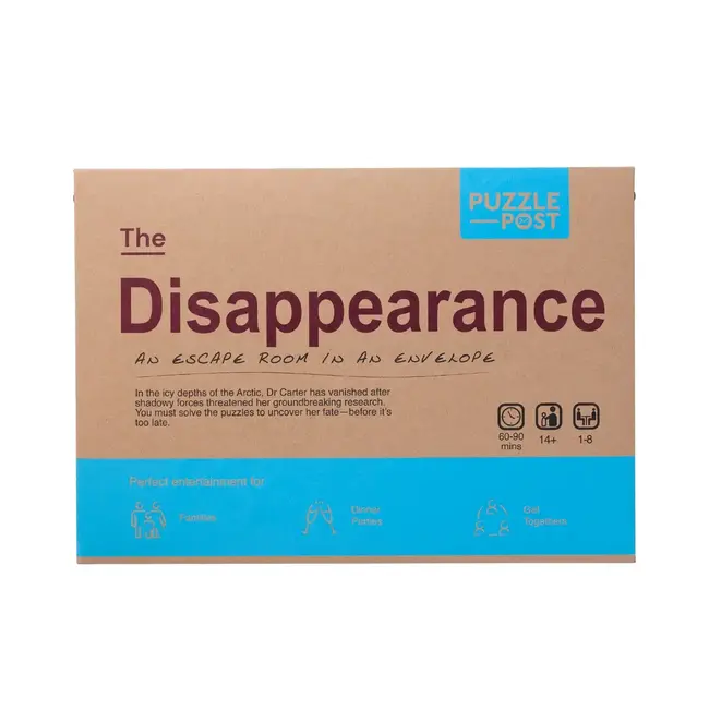 The Disappearance - An Escape Room in an Envelope