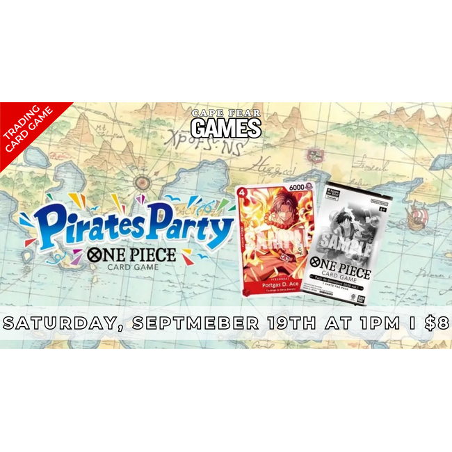 9/19 COMING SOON! - One Piece TCG: Pirates Party 2v2
