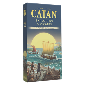 Catan Studio Catan 6th Edition - Explorers & Pirates 5-6 Player Expansion