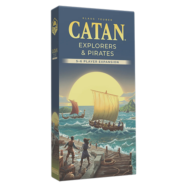 Catan 6th Edition - Explorers & Pirates 5-6 Player Expansion