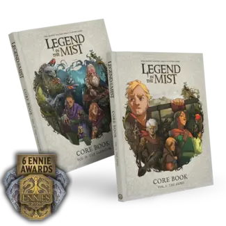 Legend in the Mist: Corebooks Vol 1 & Vol 2