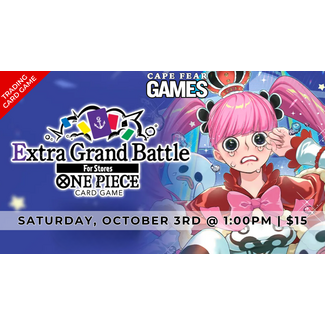 10/3  NOW LIVE! One Piece TCG: Extra Grand Battle Tournament