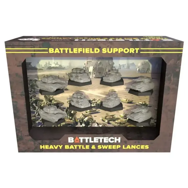 BattleTech Mercenaries - Support Heavy Battle & Sweep Lances