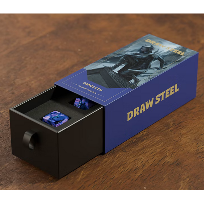 Draw Steel - Shadow Dice Box (2d10 + 1d3)