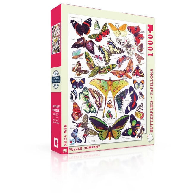 Butterflies - Papillons 1000 pc Puzzle
