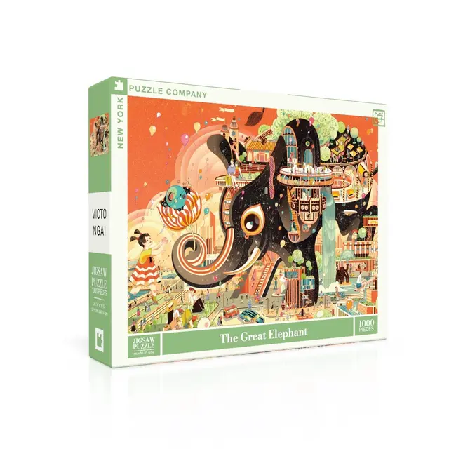 The Great Elephant 1000 pc Puzzle