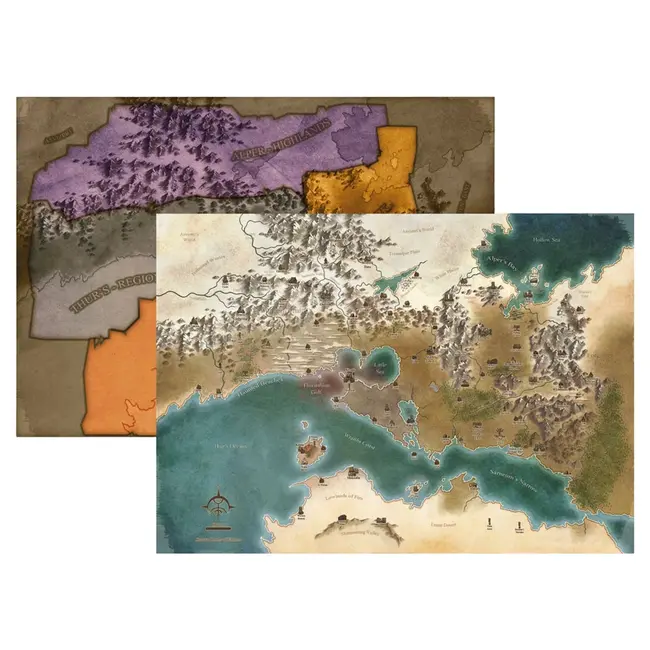 PF2E: Nightfell: Iùrmen's Map Revamped