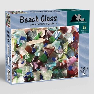 Puzzles That Rock Beach Glass 550pc Puzzle