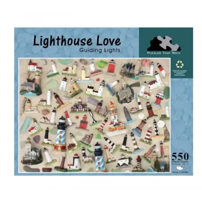 Lighthouse Love 550pc Puzzle