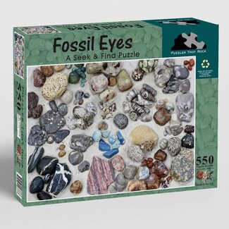 Puzzles That Rock Fossil Eyes 550pc Puzzle