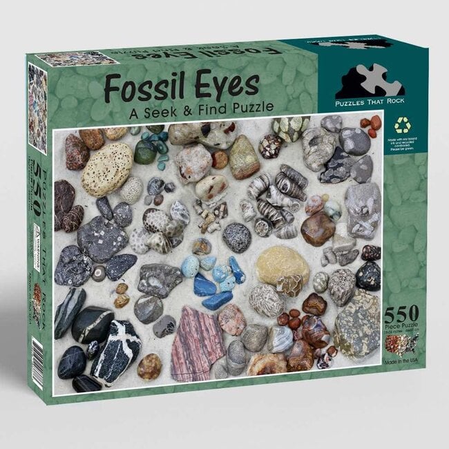 Fossil Eyes 550pc Puzzle