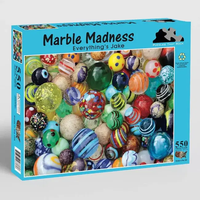 Marble Madness 550pc Puzzle