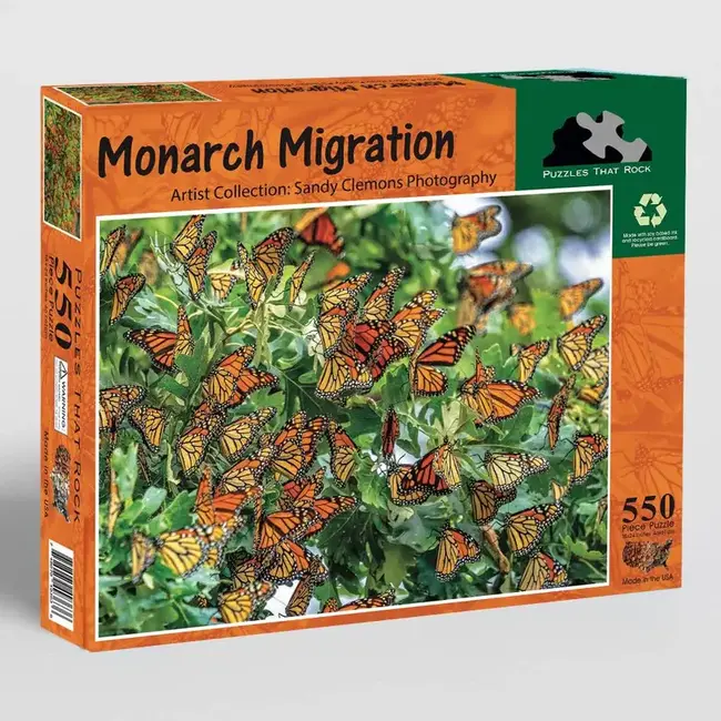 Monarch Migration 550pc Puzzle