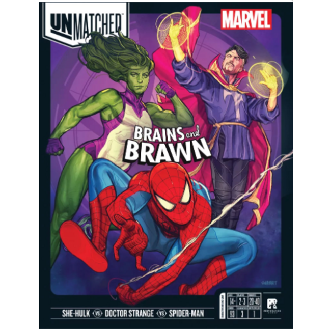 Unmatched: Marvel - Brains and Brawn