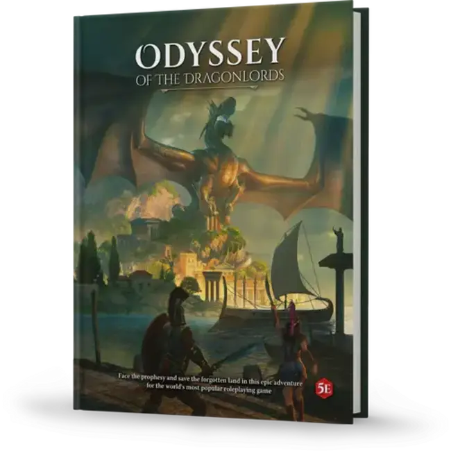 Odyssey of the Dragonlords HC Adventure Book
