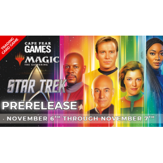 11/6 & 11/7 - COMING SOON! MTG Star Trek Prerelease