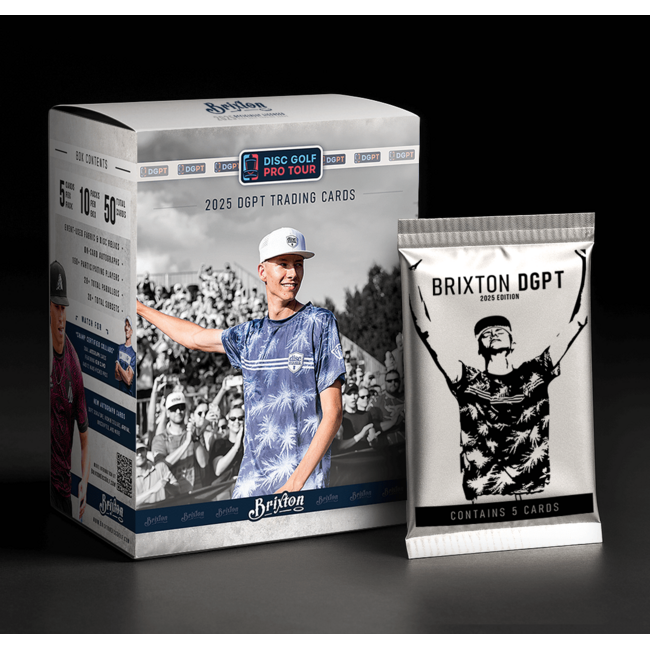 Brixton 2025 DGPT Hobby Box Brixton Disc Golf Cards