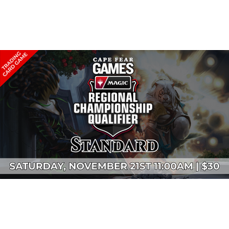 11/21 - COMING SOON! MTG Standard RCQ