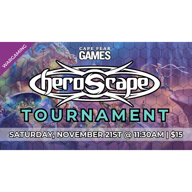 11/21 - COMING SOON! Monthly Heroscape Tournament